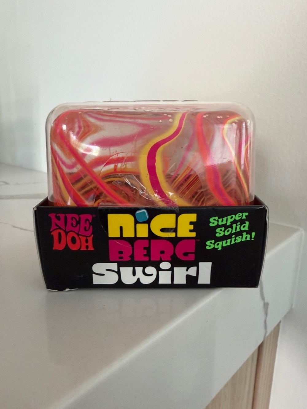 NEW Schylling NeeDoh Swirl Nice Berg - Jumbo Squishy